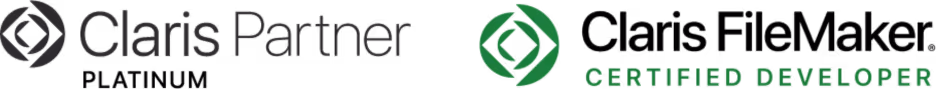 Claris Platinum Partner and Claris FileMaker Certified Developer