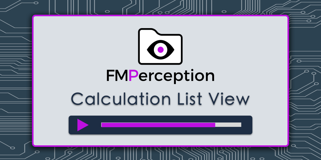 FileMaker Calculation Analysis